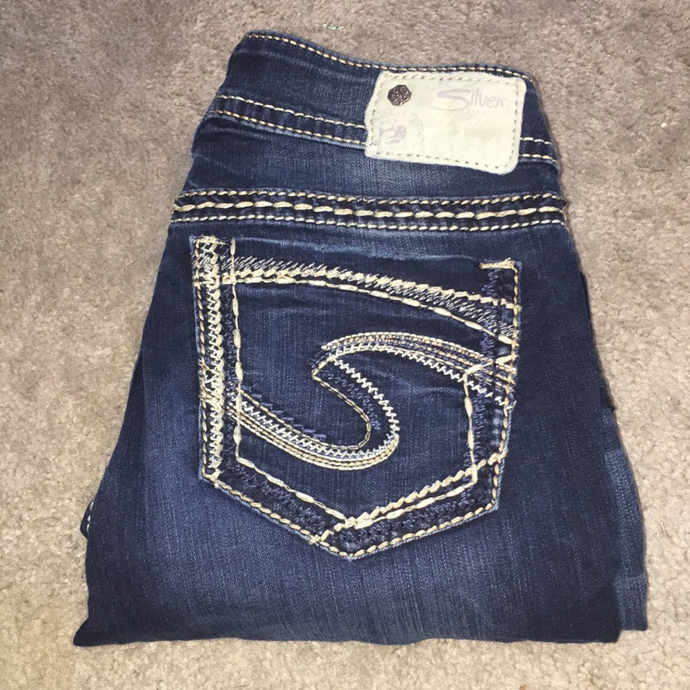 Dark Wash Silver Jeans